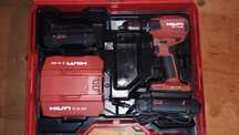 Filetanta hilti sf4 , cutie,încărcător c6 , 2 baterii