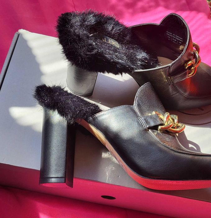 Маркови есенни чехли Aldo,естествена кожа