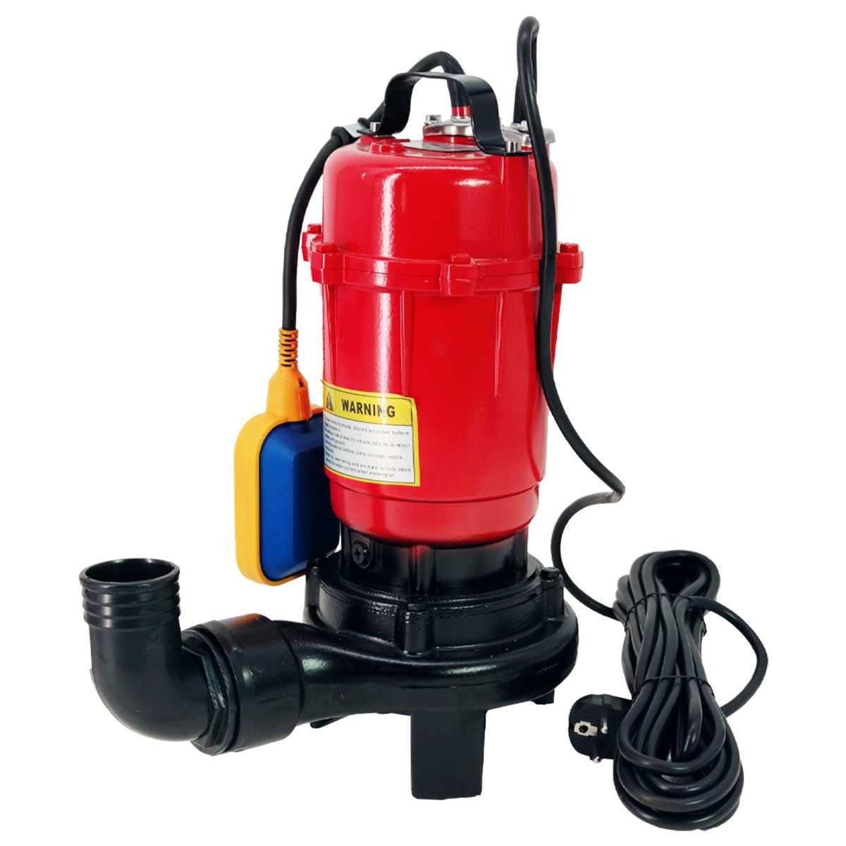 Pompa apa murdara submersibila cu cutit tocator si plutitor 3000 W,