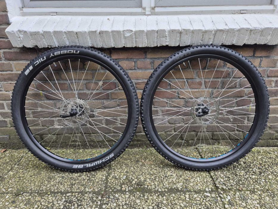 Roti MTB Cube, 29 inch, complete, stare foarte buna