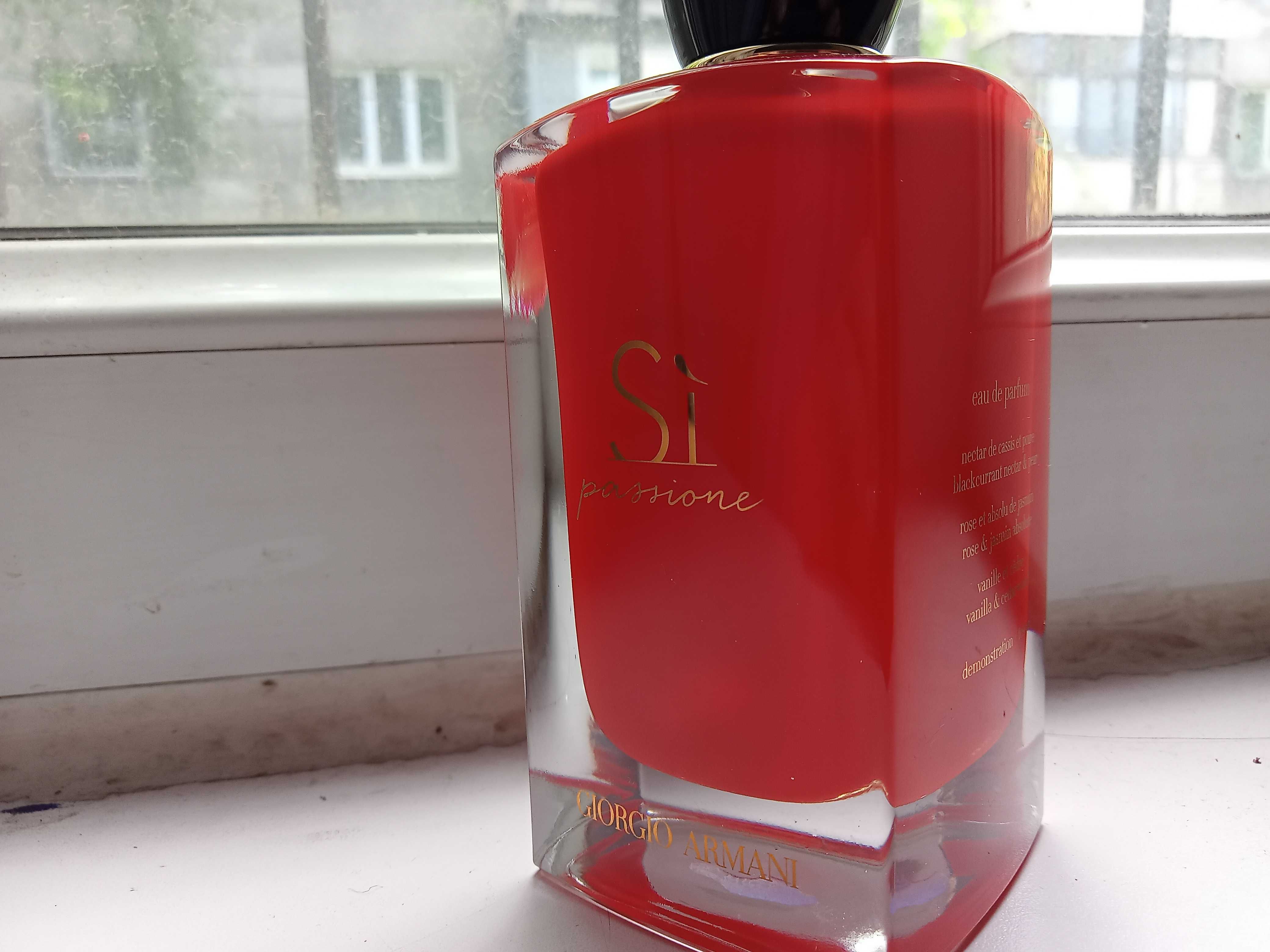 Женский парфюм Si passione от Giorgio Armani