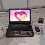 MSI Notebook 15.6_Память-500ГБ+750ГБ/ОЗУ-4Гб/Мышка, коврик и зарядка!