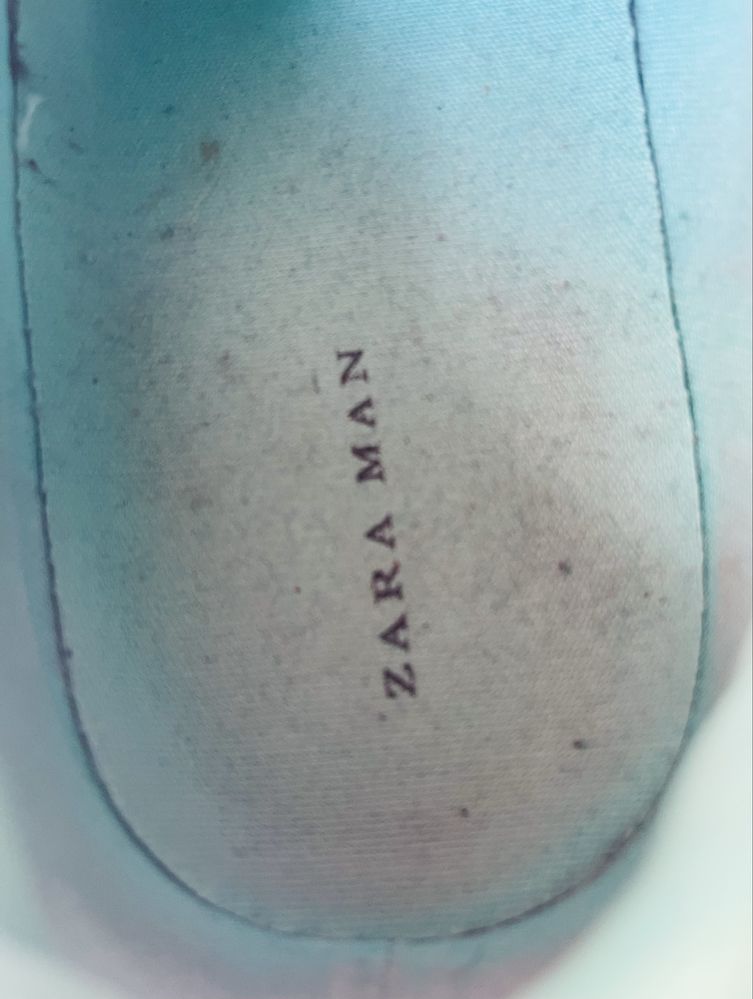 Кецове Zara Man / Зара - Светло сини/зелени (44)