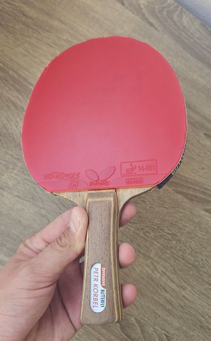 Butterfly Petr Korbel + Tenergy 05 și 05hard