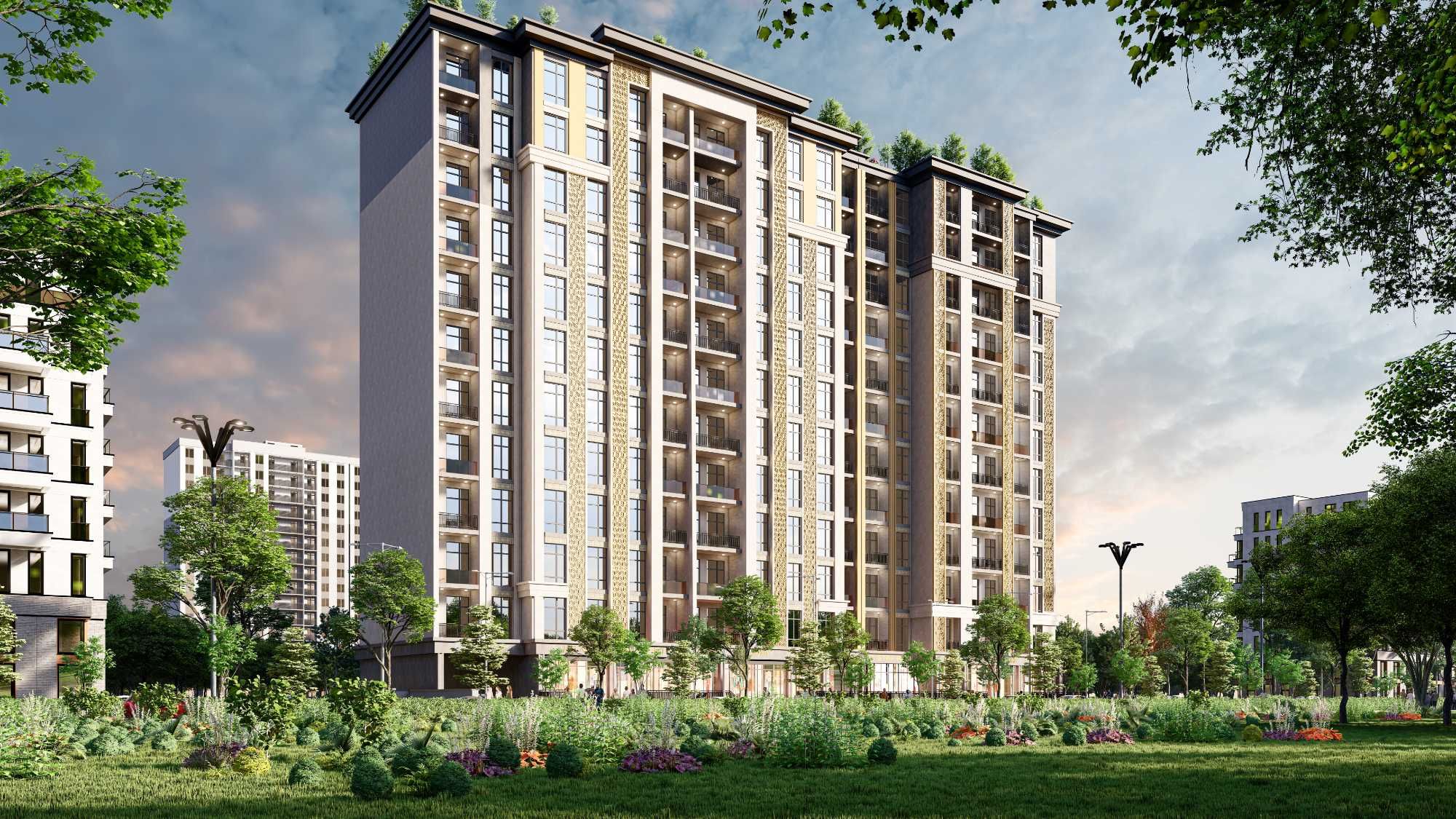 TJM "SAYRAM PLAZA" • 62.96 m2 • 2-xonali kvartira