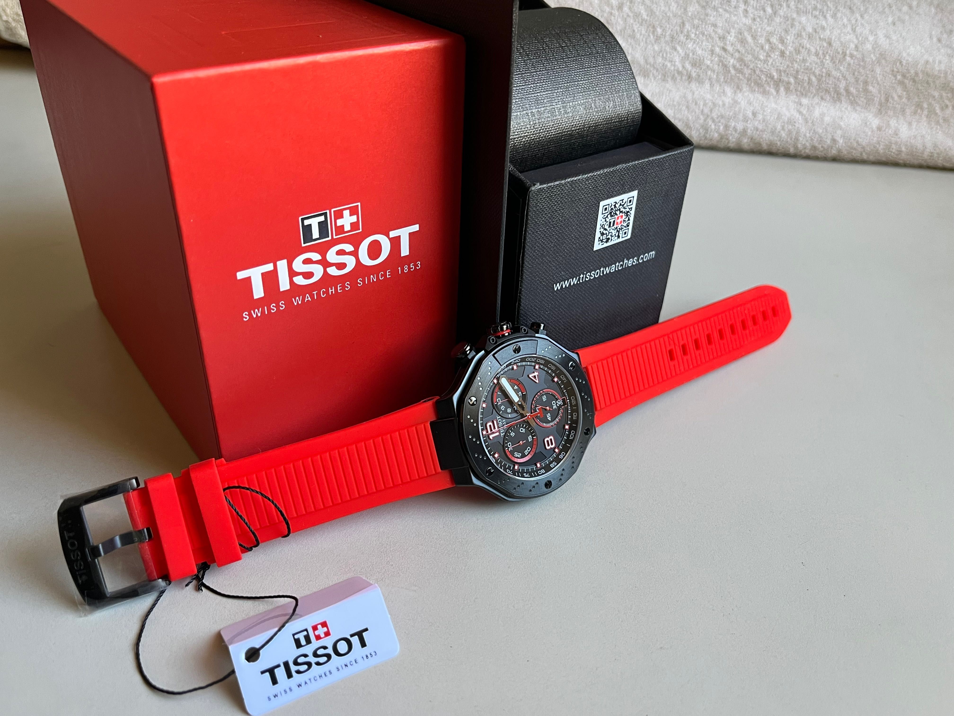 Ceas Tissot T-Race Quartz Chronograph Black & Red