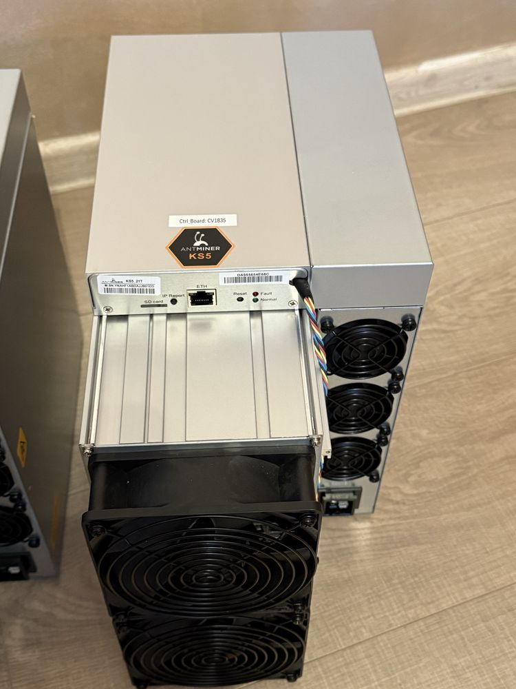 Asic Antminer Bitmain KS5 Pro 21T Kaspa mining - nu rig BTC ETH Doge