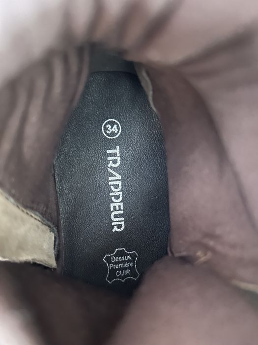 Ghete Trappeur piele 34