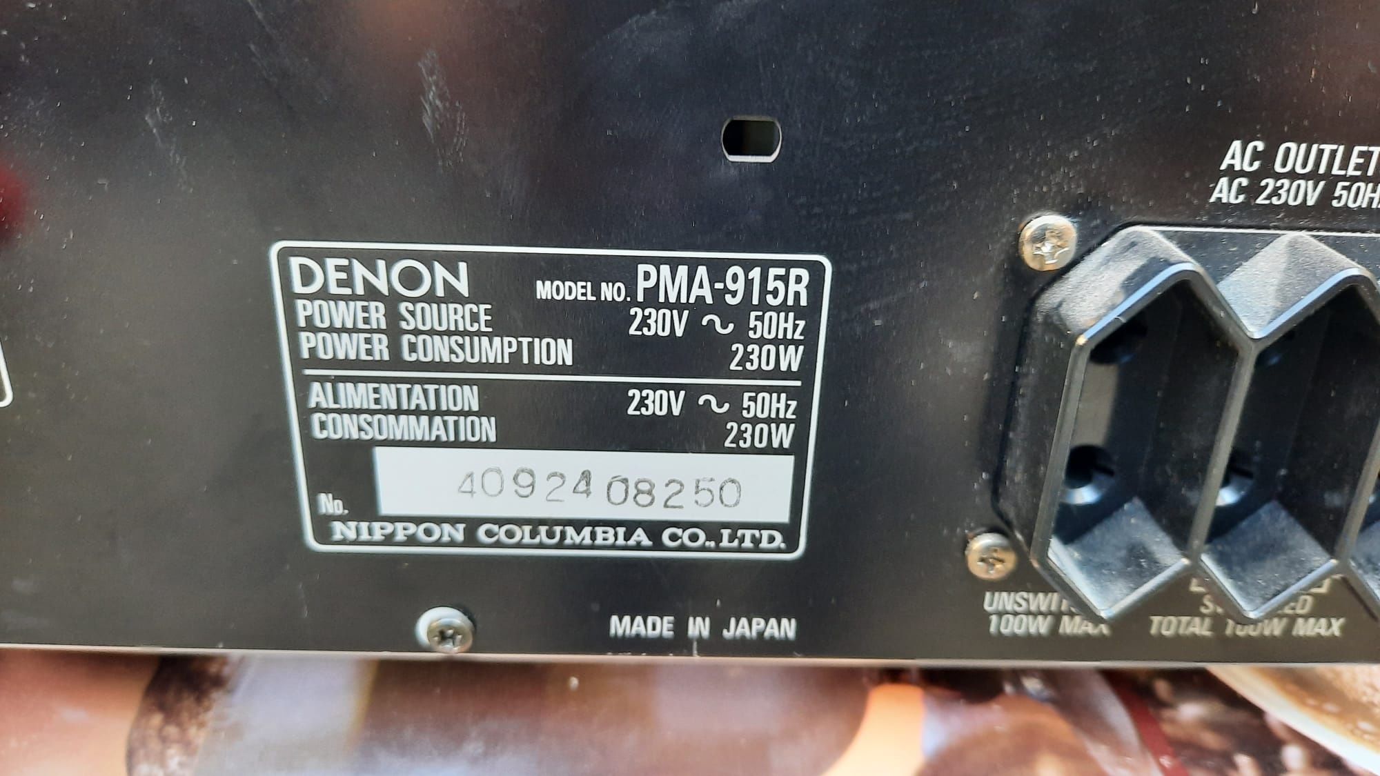 Amplificator denon pma 915r