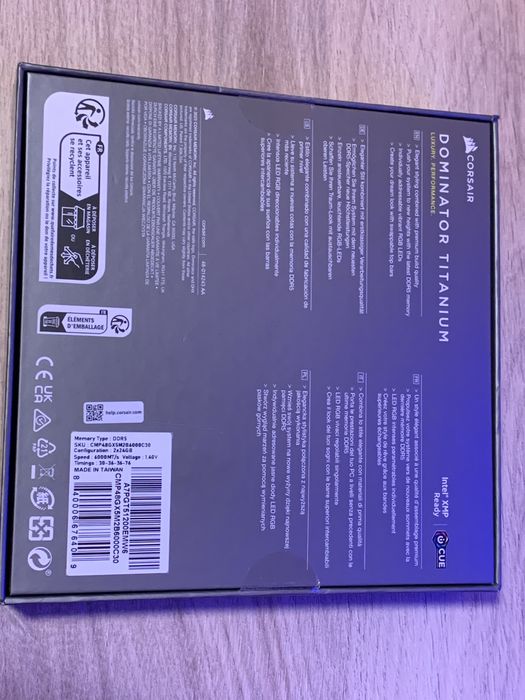 Corsair Dominator Titanium kit 48GB (2x24) DDR5