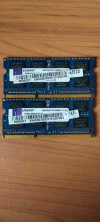 Ram памет за лаптоп Kingston DDR3 8GB (2x4GB) 1600mHz