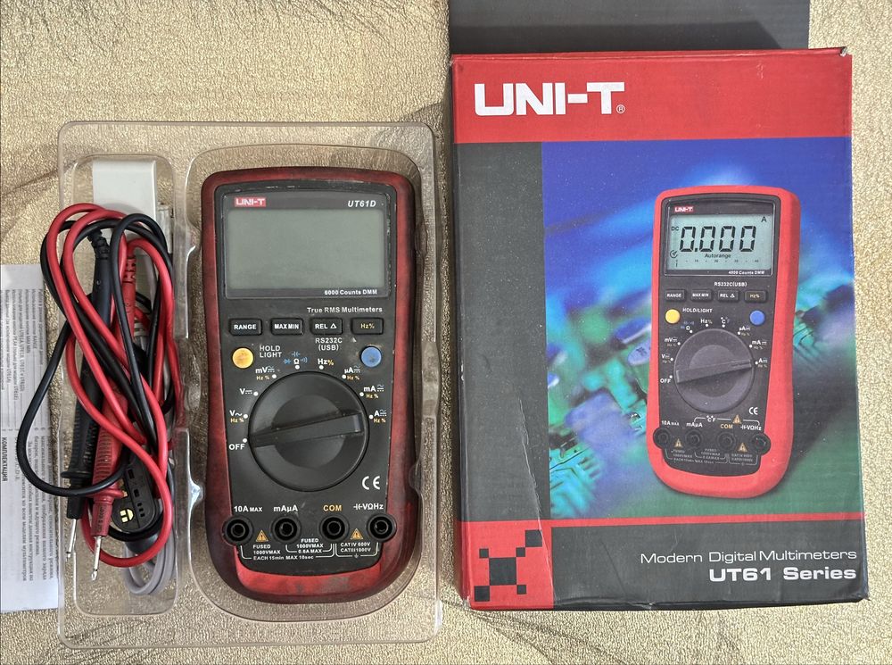 Мультиметр UNI-T UT61D