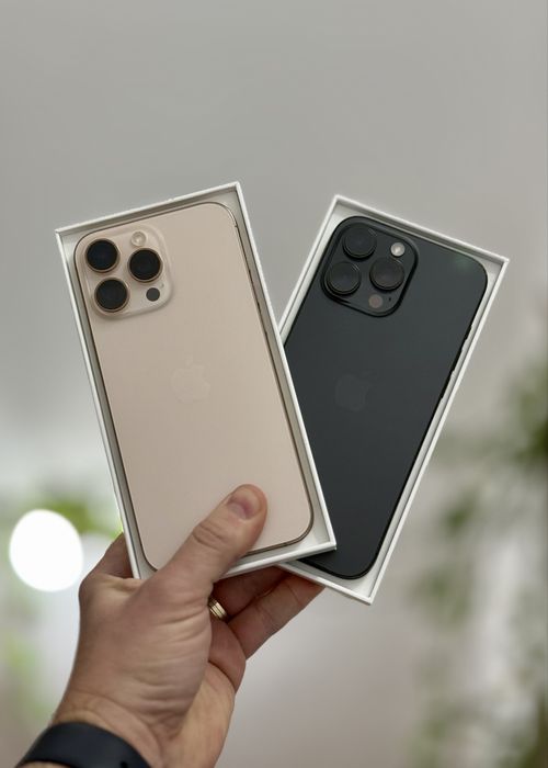 iPhone 16 Pro Max 256GB Titanim Black & Desert Neverlocked