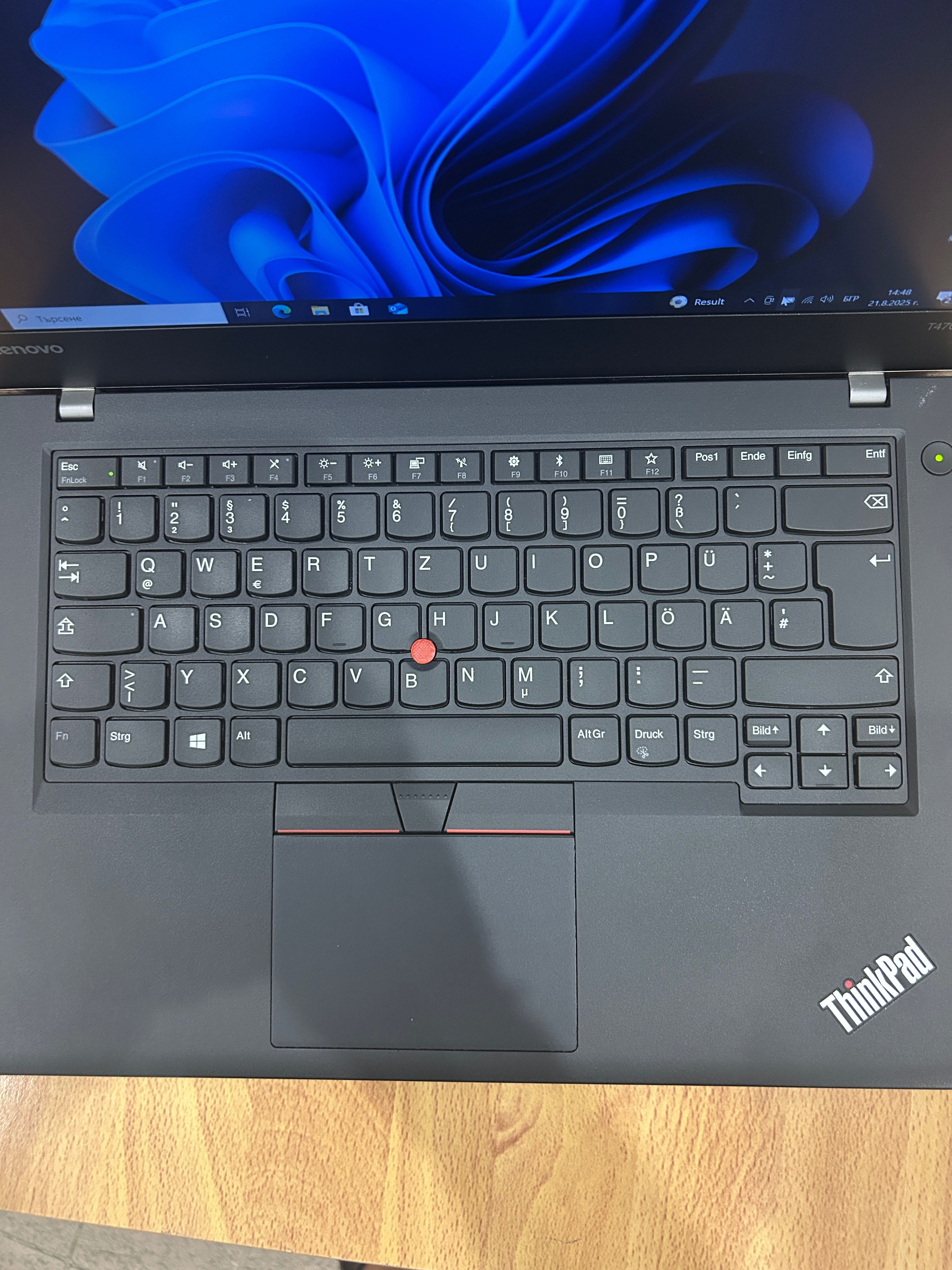 Лаптоп Lenovo ThinkPad Т470 i5-6300U/8GB RAM/256GB с 3 мес. гаранция!