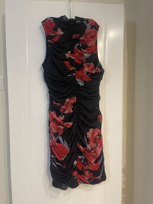 Rochie mini Guess cu imprimeu floral, mărimea 38