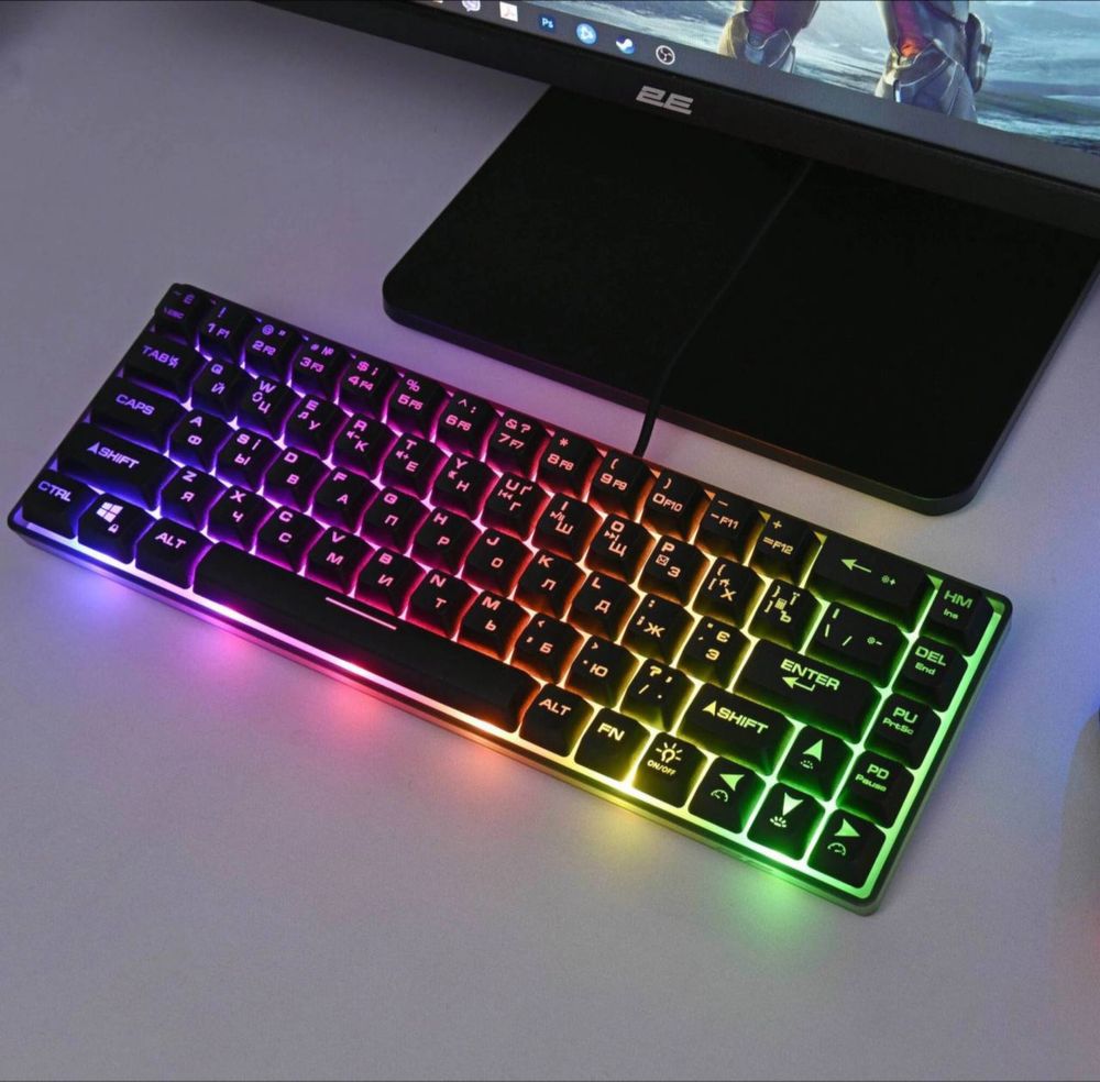 Новые Игровые клавиатуры RGB 2egaming