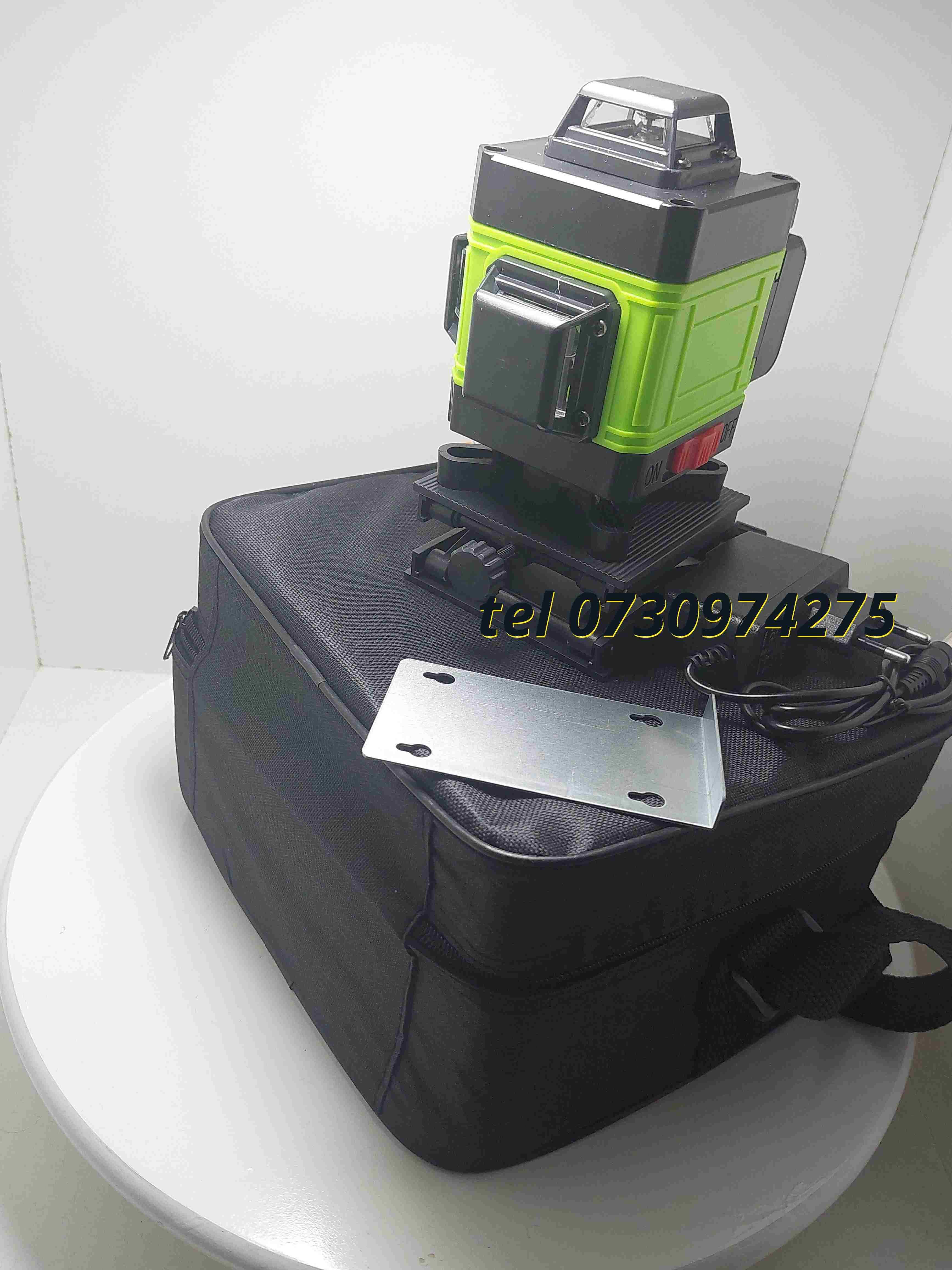 Nivela Autonivela Laser Profesionala 360grade 4d 16linii Lumina Verde