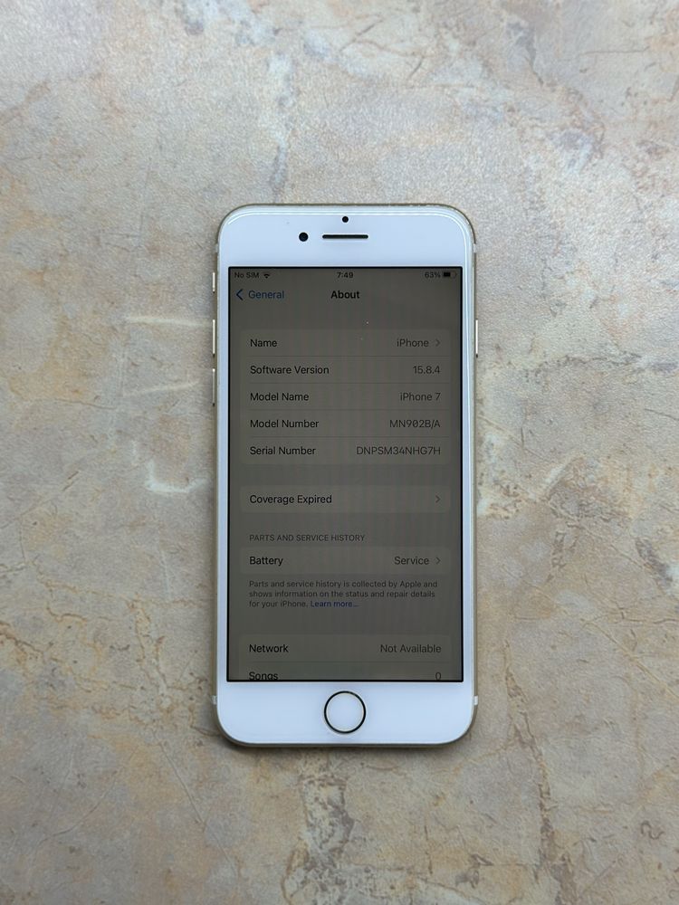 Iphone 7 32gb gold