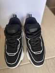 Sneakersi Furla alb/negru