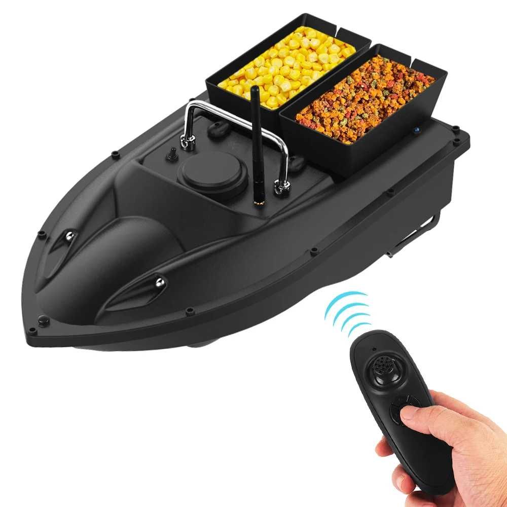 Лодка за стръв с дистанционно Flytec D13C 5200 mAh, Два контейнера