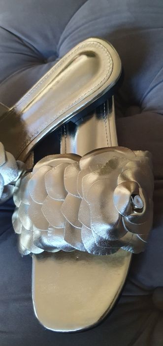 Papuci chanel piele naturala 39