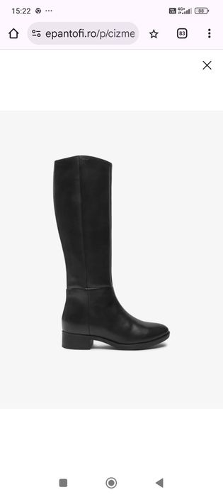 Vand cizme noi in cutie  dama piele marimea 40