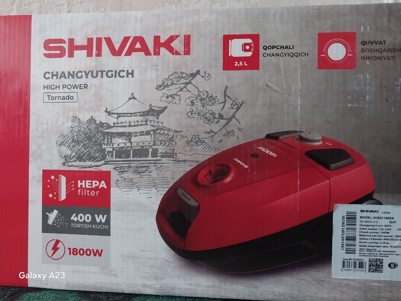 Shiwaki 1800 w changyutkich