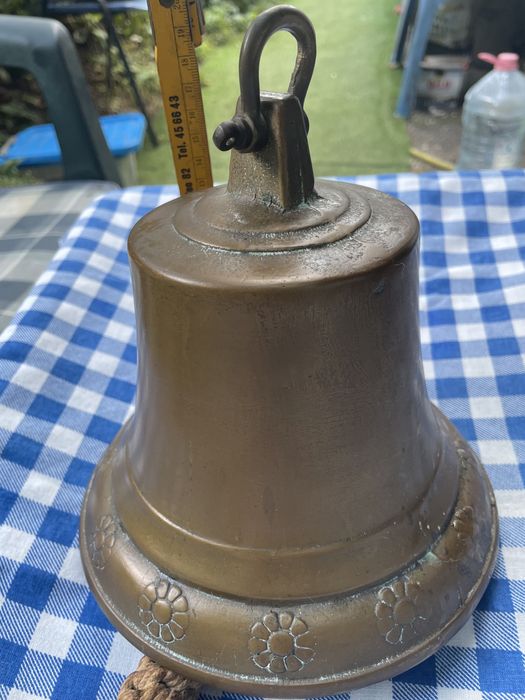 Clopot de alama marinaresc masiv