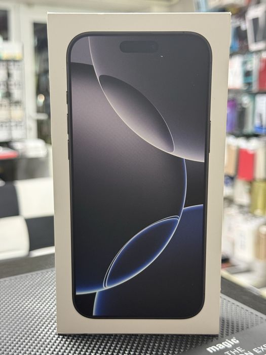 Apple iPhone 16Pro Max,Black Titanium,256GB *КатоНов*100%Battery*