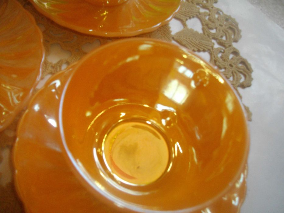 37 Части Нов Сервиз Чай Кафе Made in USA FIRE KING ANCHOR HOCKING-1940