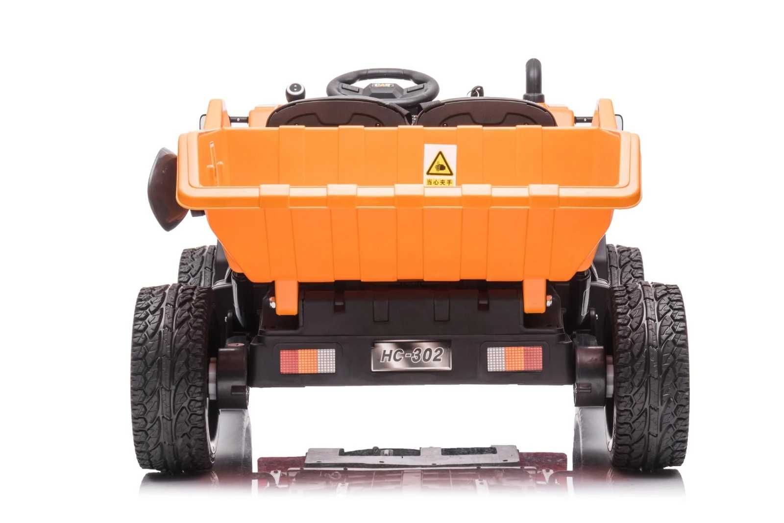 Детски Акумулаторен Камион BJ302, 80W, 12V/10Ah, EVA гуми, R/C 2.4