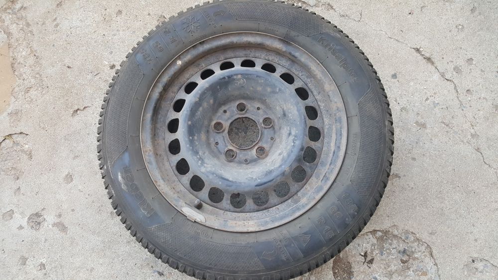 Зимни гуми с джанти Uniroyal и Kleber