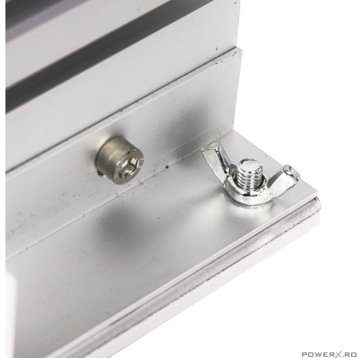 Masa pentru freza din aluminiu, 23 x 20 cm, ideala pentru a crea