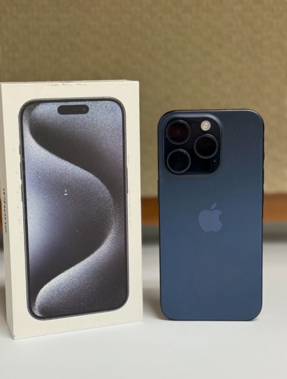iPhone 15 PRO Titanium Blue 89%