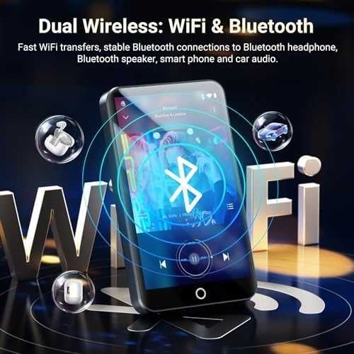 Нов 96GB Android MP3 MP4 плейър Bluetooth WiFi Spotify 4" тъчскрийн