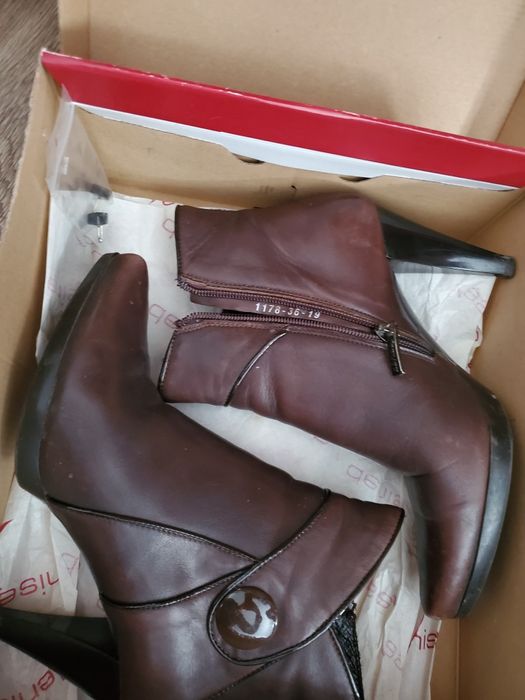 Botine piele naturala Anna Cori nr 36