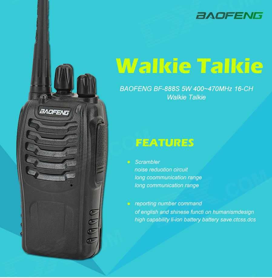 Два броя радиостанция Baofeng BF-888S