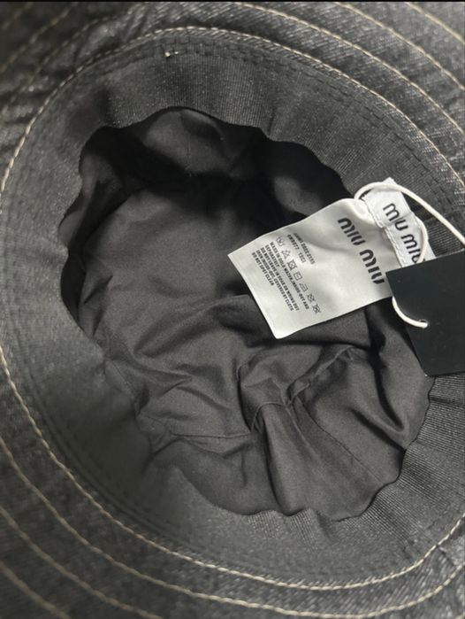 palarie miu miu neagra