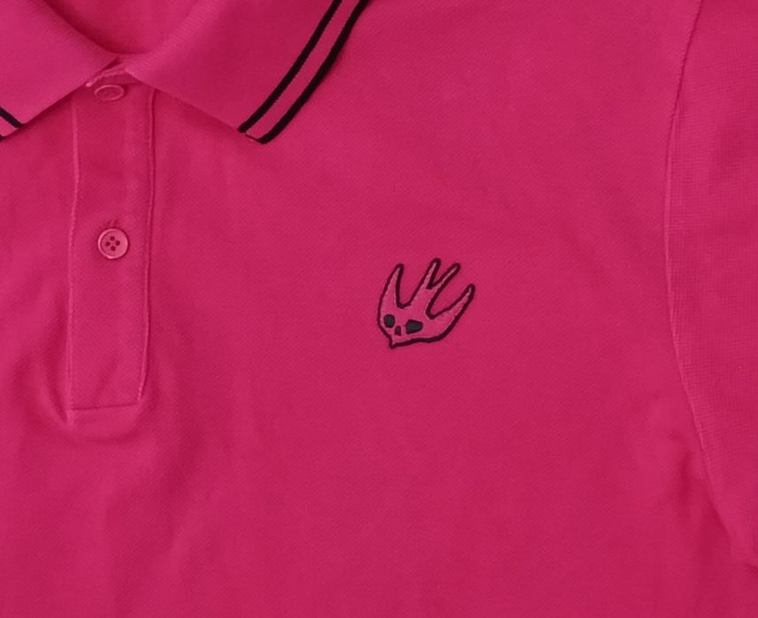 Alexander McQueen Polo Shirt оригинална тениска L памук поло фланелка
