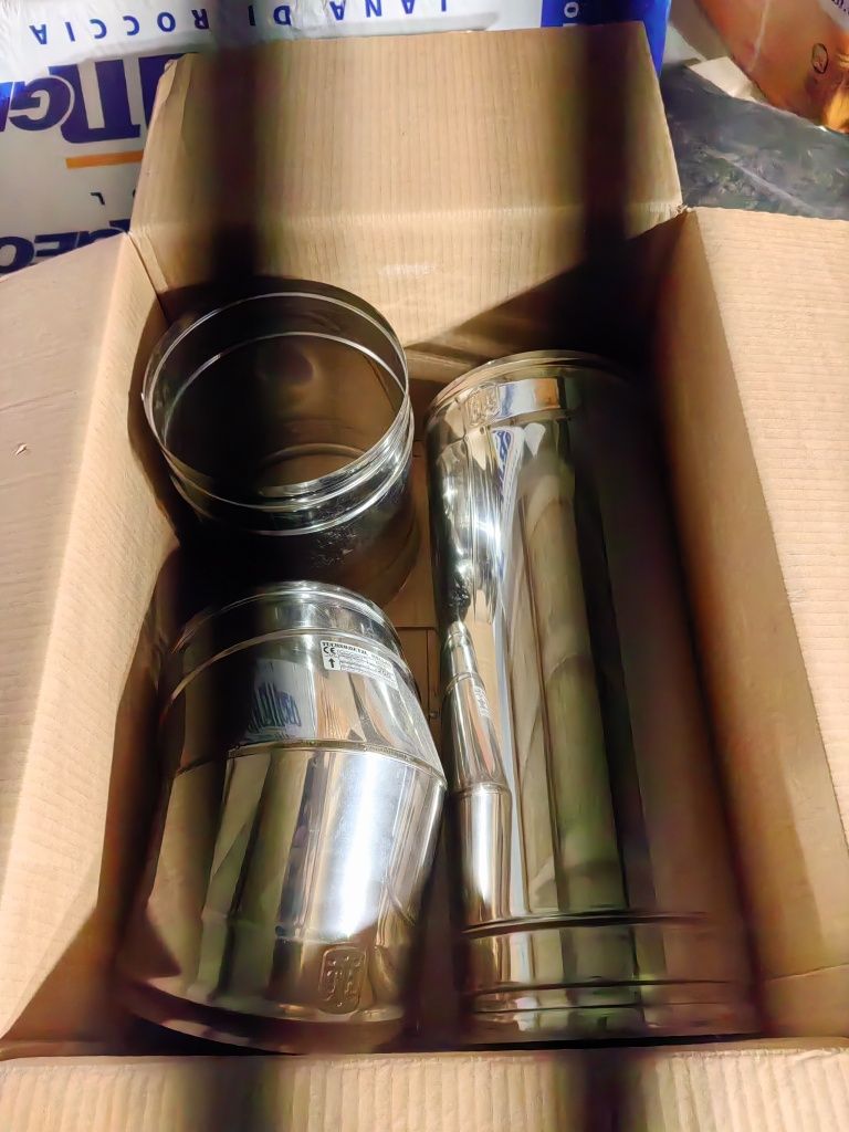 Димоотводи Ф200, Technometal hellas, неръждаема стомана, НОВИ