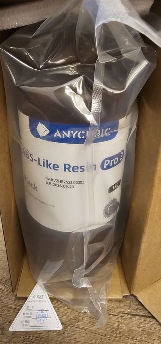 Rășină Anycubic pentru imprimantă 3D – flacon nou, sigilat