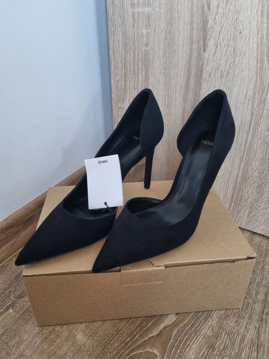 Обувки на висок ток Mango