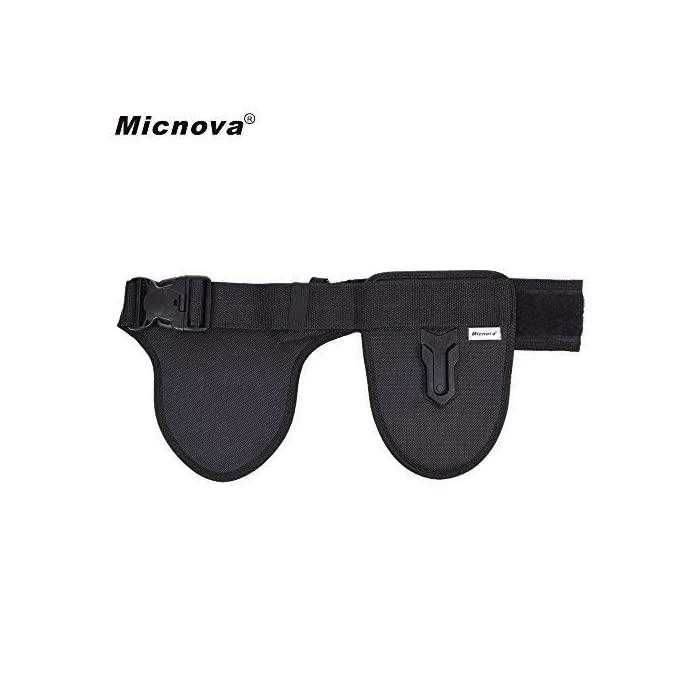 Micnova mq-wb02 2-camera waist holster camera belt.