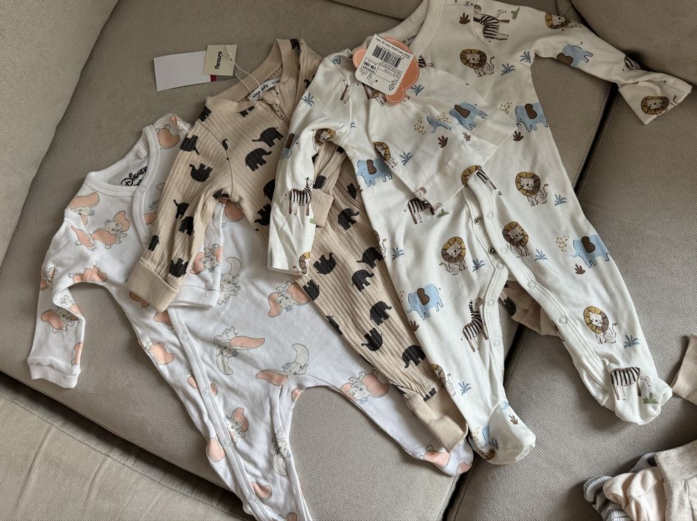 Бебешки дрешки 62 р-р 0 до 3 м. H&M, Matalan,Sinsay