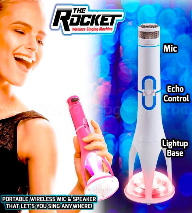 Микрофон The Rocket / Микрофон Мі-Міс Pink