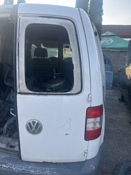 Usa spate dreapta vw cady an 2004-2009 culoare alb FARA STICLA