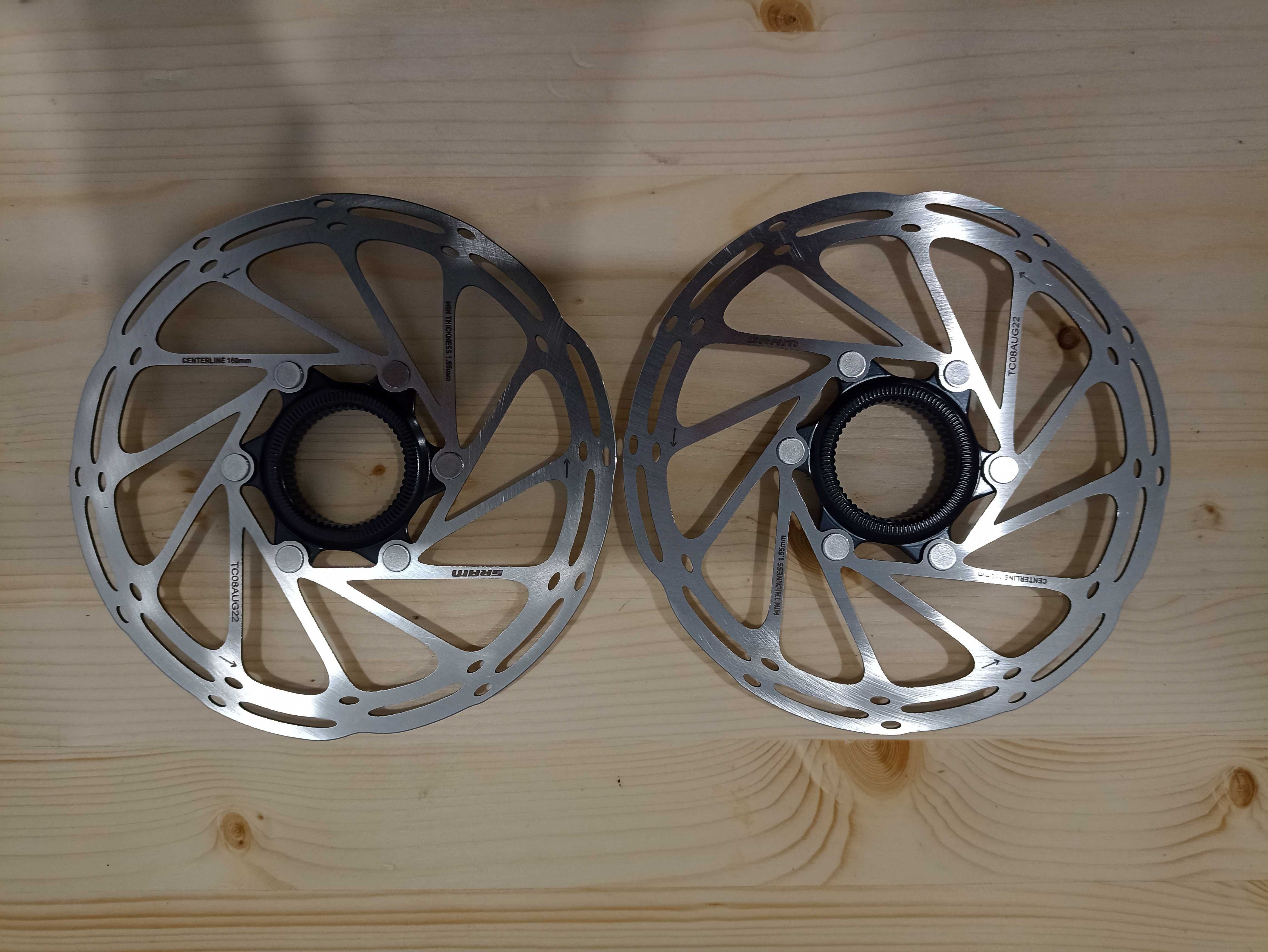 Комплект гидравлических тормозов SRAM DB8 + роторы 180+200.