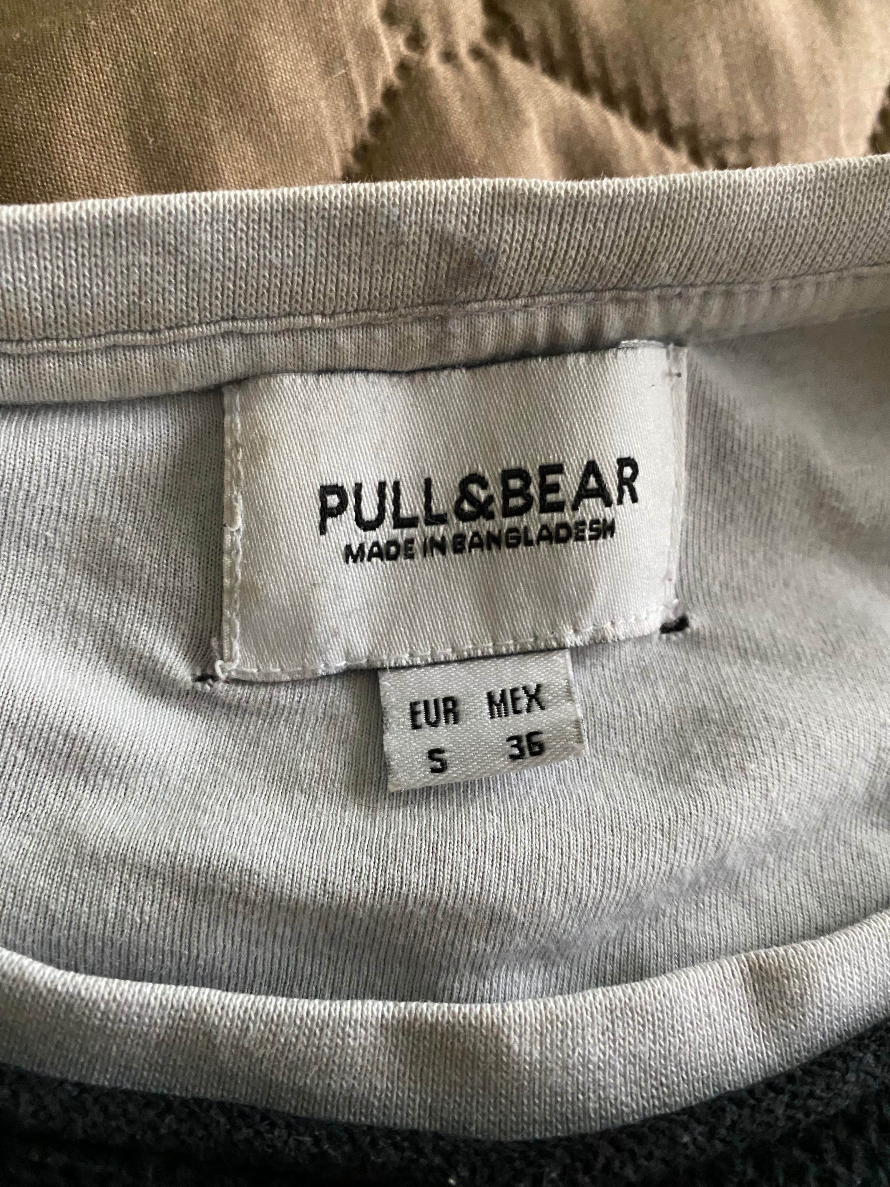Черна блуза Pull&Bear