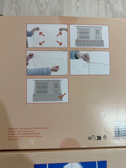 Plasa protectie pisici 10x3m - Produs sigilat