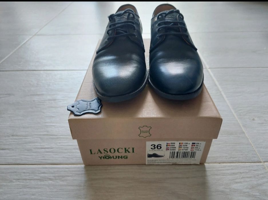 Pantofi piele naturala Lasocki Young marimea 36